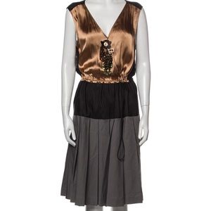 Lanvin silk dress, US 4, FR 36